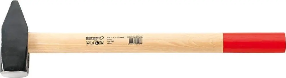 Zniżka Młot kowalski DIN1042 z hikorowym trzonkiem 4kg FORMAT