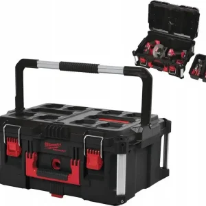 Darmowa dostawa Narzędziowa skrzynka do przenoszenia milwaukee skrzynka walizka na narzędzia milwaukee PRO duża