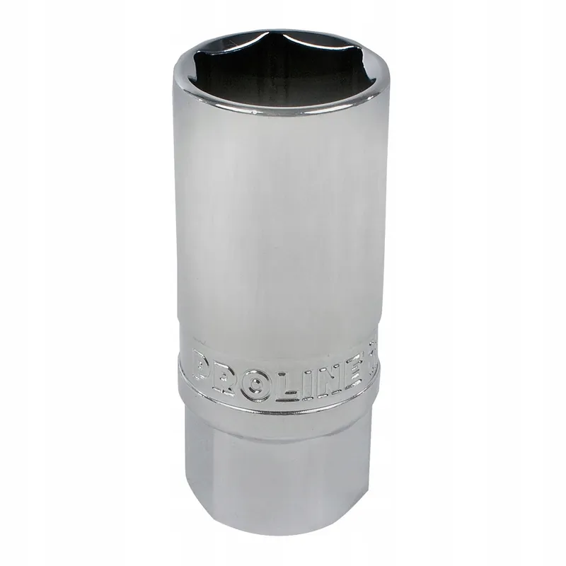 Nasadka 6-kątna do świec CV z wkładką gumową 21 mm PROLINE (18547) Popularny