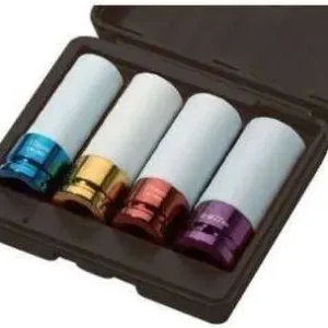 Nasadki do alufelg - 1/2', 17-22mm, 4szt Nowy