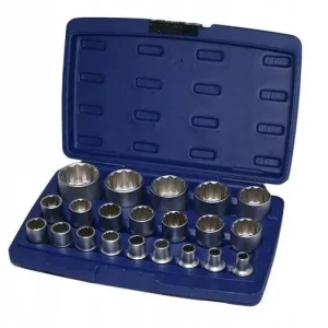 Wyprzedaż NASADKI DWUNASTOKĄTNE 8-36mm 1/2 CR-V 21SZT SPLINE