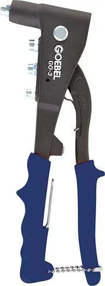 Nitownica ręczna Go-3 skok 8mm 2,4-4,8mm Goebel Łatwy zwrot