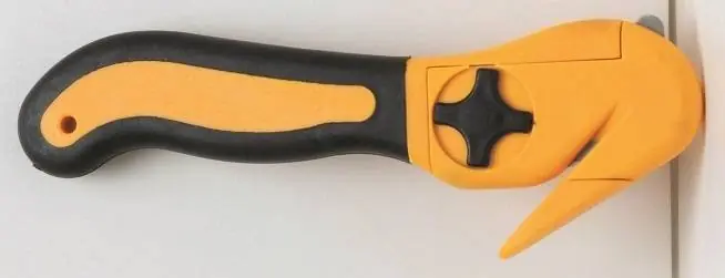 Hit sprzedaży Nóż Bezpieczny do Folii Taśm Kartonów Nożyk Ostrze Wytrzymały