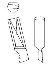 Nóż HSSE do wycinaka pierścień. 00+00A422 GFS Bezpieczne zakupy