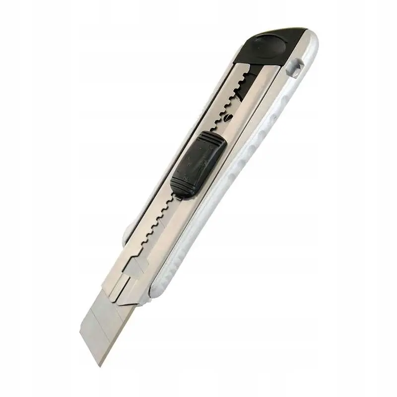 Wyprzedaż Nóż metalowy z ostrzem łamanym 25mm