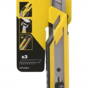 Nóż plastikowy z 3 ostrzami Stanley STHT10266-0 Okazja