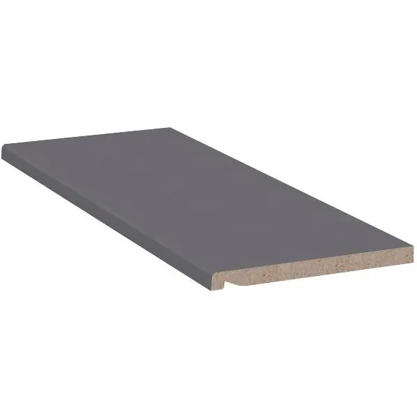 Zniżka WERZALIT Innenfensterbank Compact dunkelgrau 100 mm