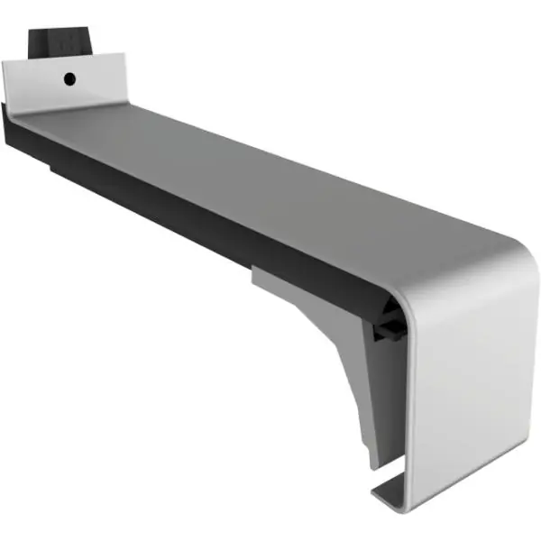 Zniżka Verbinder Soft 40 mit Dichtteil Alu blank gerader Stoß 340 mm