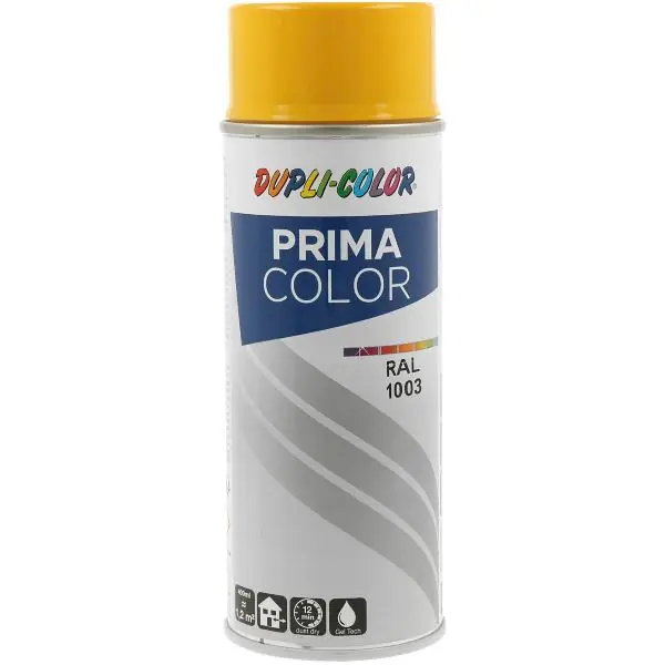 Dupli-Color Lackspray Prima 400ml, signalgelb glänzend / RAL 1003 Nowość