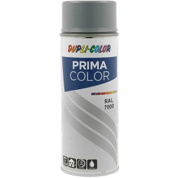 Dupli-Color Lackspray Prima 400ml, fehgrau glänzend / RAL 7000 Ostatnie sztuki