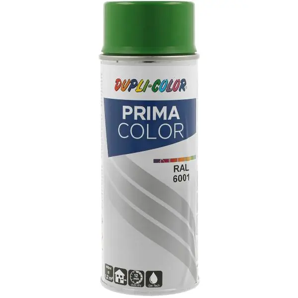 Bezpieczne zakupy Dupli-Color Lackspray Prima 400ml, smaragdgrün glänzend/ RAL 6001