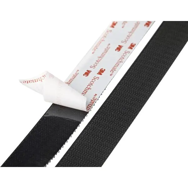 Taniej 3M SJ 3526 selbstklebendes Hakenband 25mm x 45,7m schwarz