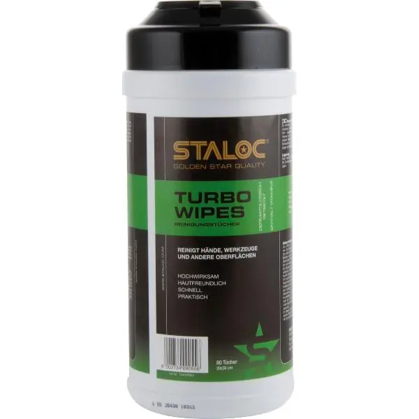 STALOC Turbo Wipes Reinigungstücher 80St. Wyjątkowa oferta