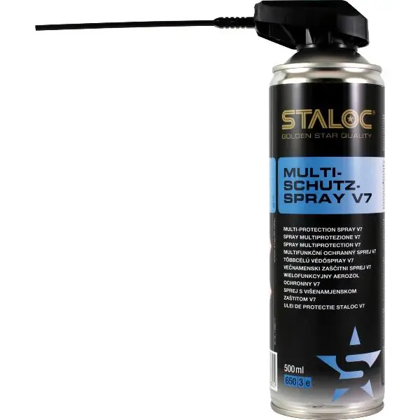 Najlepsza cena STALOC Multischutzöl MultiStraw V7 SQ-470, 500ml Spray mit Dualsprühkopf