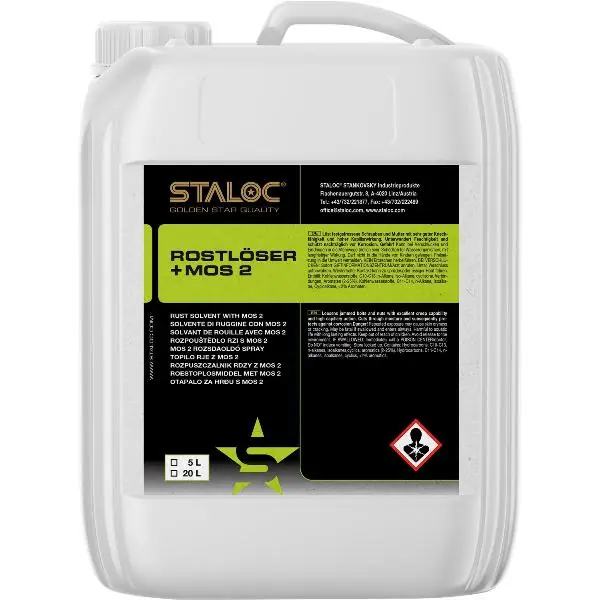 STALOC Rostlöser mit MoS25 Liter Kanister Bestseller