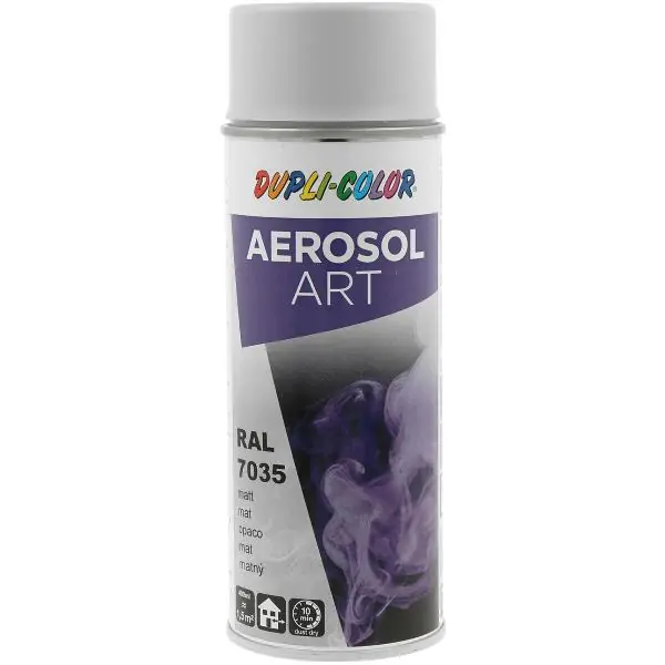 Cena promocyjna Dupli-Color Lackspray Aerosol Art 400ml lichtgrau matt / RAL 7035