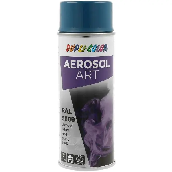 Bezpieczna płatność Dupli-Color Lackspray Aerosol Art 400mlsapirblau seidenmatt / RAL 5003
