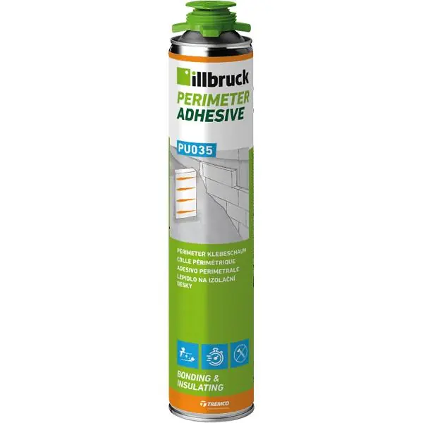 ILLBRUCK Dämmplattenkleber / Perimeter Kleber PU035 750ml Nowy