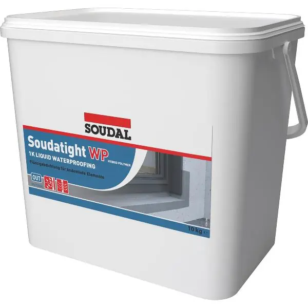 Zniżka SOUDAL Soudatight WP grau 10kg Eimer