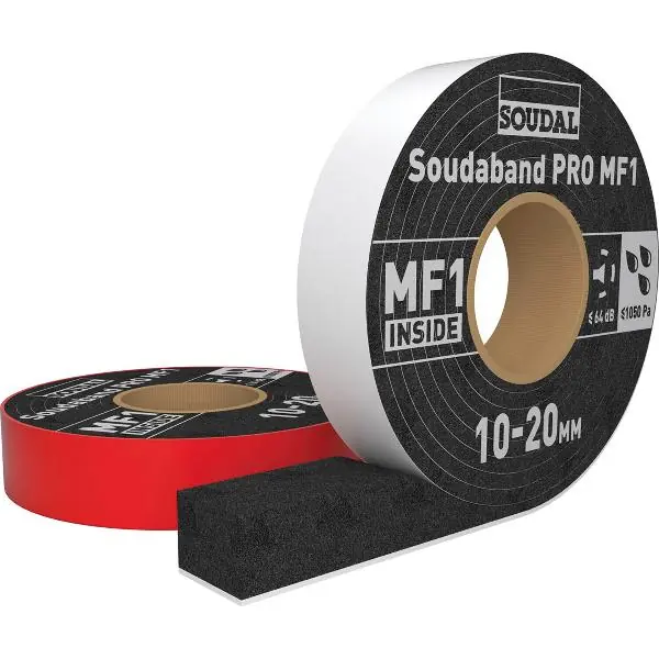 Dostępne od ręki SOUDAL Fugendichtband Soudaband Pro MF1 73/10-20/6m