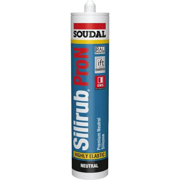 Zniżka SOUDAL Neutralsilikon Silirub PRO N braun 300ml