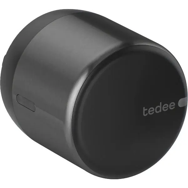 TEDEE GO2 Smart-Lock Motorantrieb ø 58 x 65 mm Aluminium schwarz Do wyczerpania zapasów